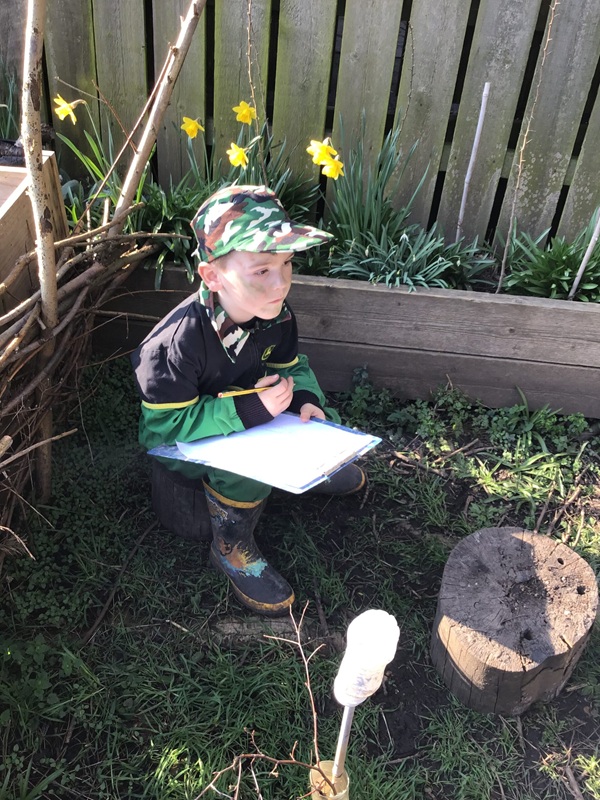 Class 1 Forest schools pictures