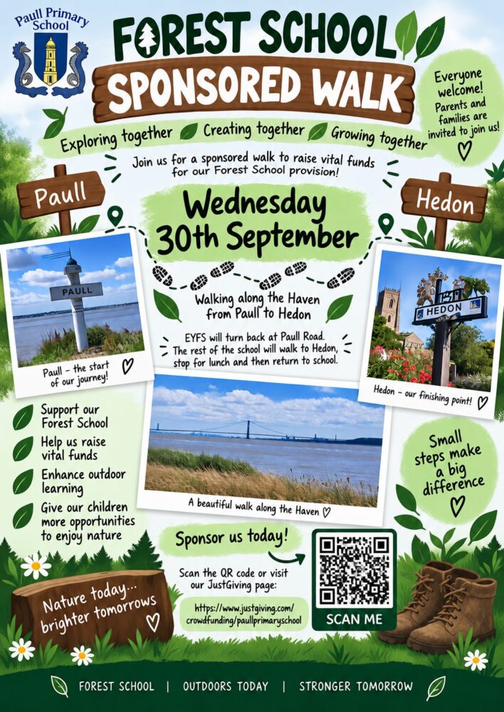 Support our sponsored walk!